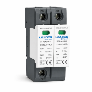 Descarcator DC 1000 V cu semnalizare fotovoltaice SPD2P-40KA-1000V