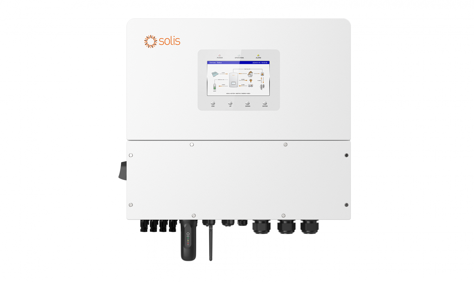 Invertor Hibrid Trifazat HV 50 kW Solis S6 -EH3P50K-H